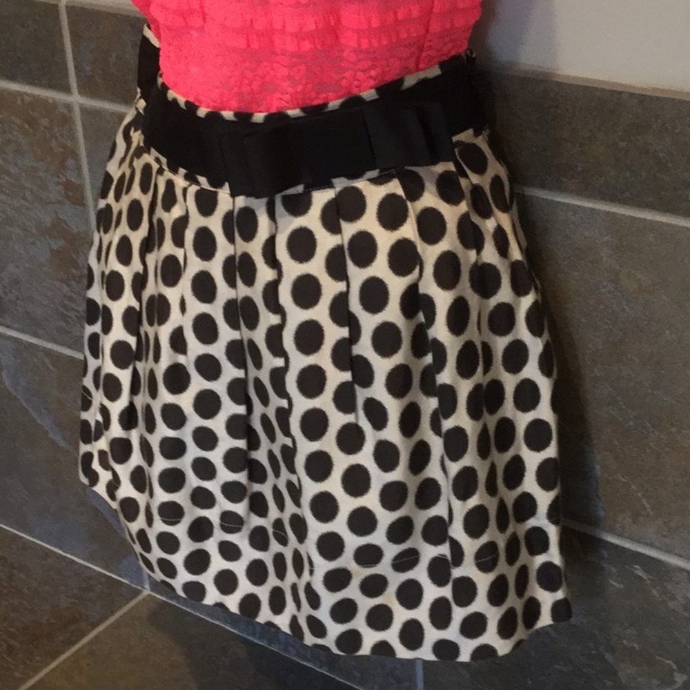 Forever Twenty One polka dot bubble mini skirt